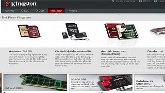 công nghệ, ổ ssd, bộ nhớ ram, giải pháp lưu trữ, kingston