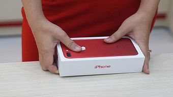 apple, ios, iphone đỏ, iphone 7 đỏ