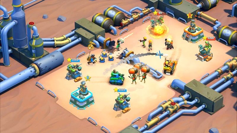 Trải nghiệm Blitz Brigade: Rival Tactics - Kẻ thù của Clash Royale trên Mobile từ Gameloft