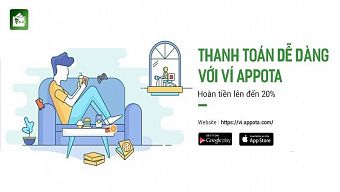 appota, ví appota, appota wallet, wallet