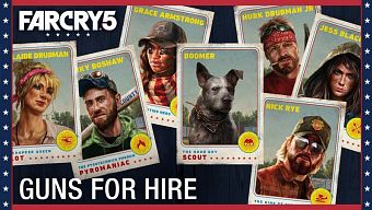 fps, far cry 5, game hay 2018, guns for hire