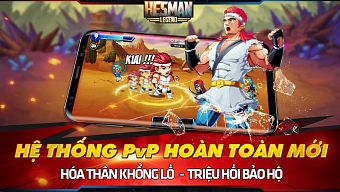game mobile, hesman legend, cộng đồng hesman legend, hesman, dũng sĩ hesman