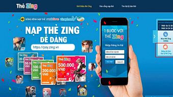 thẻ zing, thẻ game, zing id, thẻ nạp game