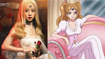 one piece, anime, chi pu, mv mới chi pu, đóa hoa hồng chi pu, mv đóa hoa hồng, tạo hình 3 mắt chi pu, anime one piece, charlotte pudding, charlotte pudding one piece