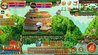 naruto, game mobile, làng lá phiêu lưu ký