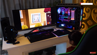 góc máy game thủ, dàn pc khủng, góc gaming, dàn máy khủng, góc máy khủng, rich kid, rich kids, dàn gaming khủng, dàn máy tính trăm triệu, dàn pc trăm triệu, mua pc cho con gái