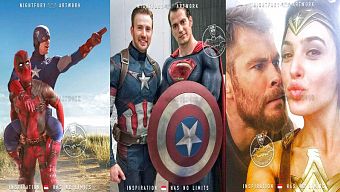 marvel, captain america, batman, superman, spider-man, flash, thor, iron man, deadpool, thanos, marvel vs dc, dc vs marvel, loki, quicksilver, nightfury artwork