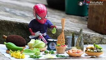 chibi, người nhện, siêu anh hùng, spider-man, spider - man, spiderman, thế giới siêu anh hùng, nhân vật siêu anh hùng, spidernan kiếm sống, spiderman làm việc, ảnh spiderman, spiderman vất vả mưu sinh