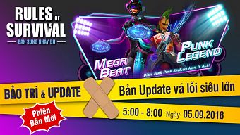 android, ios, update, cập nhật, esport, esports, sinh tồn, battle royale, game sinh tồn mobile, rules of survival, ros mobile, rules of survival mobile, update rules of survival, rosm, rmc, bắn súng nhảy dù, chiến dịch sinh tồn