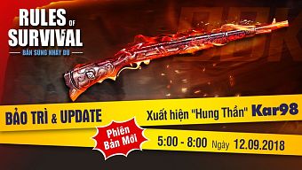 android, ios, update, cập nhật, esport, esports, sinh tồn, battle royale, game sinh tồn mobile, rules of survival, ros mobile, rules of survival mobile, update rules of survival, rosm, rmc, bắn súng nhảy dù, kar98k, chiến dịch sinh tồn, trang phục specter, bộ specter