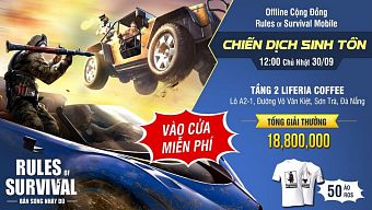 android, ios, offline, esport, esports, sinh tồn, nha trang, battle royale, game sinh tồn mobile, rules of survival, ros mobile, rules of survival mobile, rosm, rmc, bắn súng nhảy dù, chiến dịch sinh tồn, offline nha trang