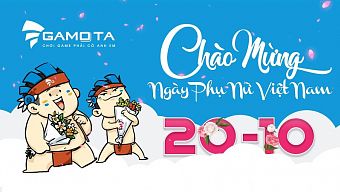 gamota, gamota 20/10, 20/10 game thủ, game thủ trong ngày 20/10