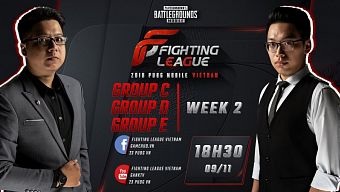 pubg mobile, tải pubg mobile, hướng dẫn pubg mobile, cộng đồng pubg mobile, fighting league 2018 pubg mobile vietnam, flvn 2018, flvn2018, tuần thi đấu thứ hai flvn 2018, pubg mobile flvn 2018