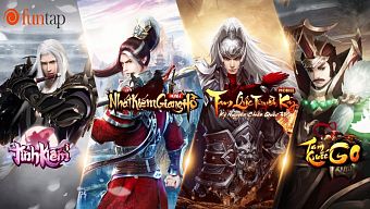 funtap, nhất kiếm giang hồ, tình kiếm 3d, ngọa long truyện, tam quốc du hý