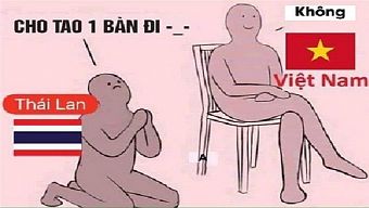ảnh chế, ảnh chế bóng đá, ảnh chế bóng đá việt nam, bóng đá việt nam, việt nam - thái lan, việt nam thắng thái lai, ảnh chế bóng đá việt nam - thái lan, việt nam thắng 4-0 thái lan