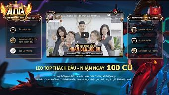 aog, cộng đồng aog - đấu trường vinh quang, aog - đấu trường vinh quang, tải aog - đấu trường vinh quang, hướng dẫn aog - đấu trường vinh quang, aog mở rank
