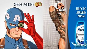 siêu anh hùng, nhân vật siêu anh hùng, ảnh chế siêu anh hùng, tranh vẽ siêu anh hủng, siêu anh hùng đóng quảng cáo, siêu anh hùng làm đại sứ thương hiệu