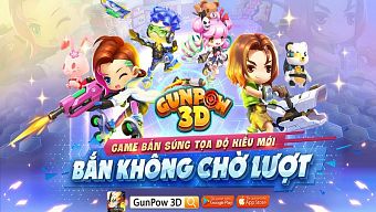 gun pow 3d, tải gun pow 3d, hướng dẫn gun pow 3d, cộng đồng gun pow 3d