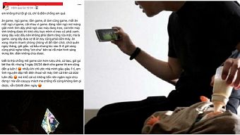 game thủ và vợ, chồng mải chơi game, chồng ham game, vợ game thủ, chồng là game thủ, có chồng là game thủ, gia đình game thủ, ăn ngủ cùng game, chơi game quá đà, ham game quá đà