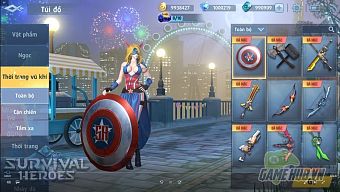 moba, siêu anh hùng, avengers, thor, endgame, sinh tồn, end game, tải survival heroes, hướng dẫn survival heroes, survival heroes, sinh tồn moba, cập nhật survival heroes, moba sinh tồn duy nhất, captain, thỏ, update survival heroes