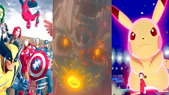 nintendo, e3, the witcher 3, legend of zelda: breath of the wild, dragon quest xi, e3 2019, pokemon sword and shield, e3 2019 trailer, marvel ultimate  alliance 3, zelda: link's awakening, animal crossing: new horizons, daemon x machina, astral chain, fire emblem: three houses, no more heroes iii, trials of mana, e3 2019 nintendo