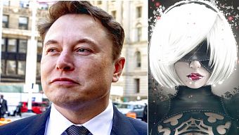 elon musk, nier: automata, spacex, tesla, the boring company