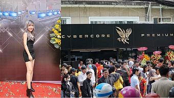 streamer, nữ streamer, uyên pu, streamer uyên pu, nữ streamer uyên pu, uyên pu kinh doanh, cyber game của uyên pu, uyên pu khai trương cyber game, cyber game của uyên pu khai trương