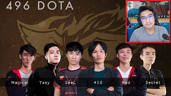 pewpew, the international, dota 2 việt nam, 496 gaming, 100 triệu của pewpew, team 496 gaming, 496 gaming dota 2, mùa giải ti9, 496 gaming thất bại ở vòng loại, 496 gaming thất bại ti9