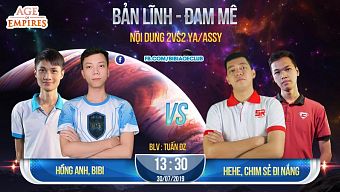 đế chế, esport, aoe, esports, age of empires, chim sẻ đi nắng, thần đồng chim sẻ đi nắng, thần đồng aoe, esports việt nam, bibi aoe, thần đồng aoe việt nam, hehe, hồng anh aoe, aoe solo, game thủ chip boy, đế chế việt nam, aoe việt, showmatch aoe, chim sẻ vs bibi, hehe-chim sẻ, hồng anh-bibi