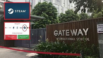 steam, gateway, trường quốc tế gateway, website gateway, gateway sử dụng nhầm lẫn logo, logo cồng game bản quyền steam, steam education, phương pháp giáo dục steam education, học sinh bị bỏ quên trên xe, tử vong do bị bỏ quên trên xe, học sinh trường gateway