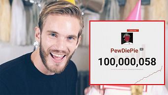 pewdiepie, youtuber pewdiepie, ông hoàng youtube, ông hoàng youtube pewdiepie, nam youtuber pewdiepie, pewdiepie cán mốc 100 triệu sub, kênh youtube 100 triệu sub, kênh youtube của pewdiepie