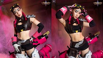 liên quân mobile, cosplay liên quân mobile, cosplay lauriel lạc thần, ảnh cosplay liên quân mobile, bộ ảnh cosplay liên quân mobile, lauriel lạc thần, celica, xạ thủ celica, cosplay celica, cosplay xạ thủ celica