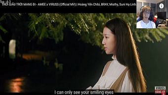 streamer, viruss, amee, trời giấu trời mang đi, viruss reaction, clip reaction, 4 triệu lượt xem, không muốn hát, top 2 trending