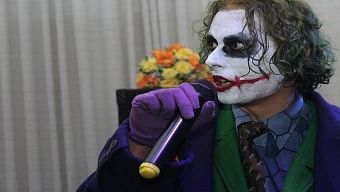 cosplay, cosplayer, joker, cosplay joker, brazil game show, game show