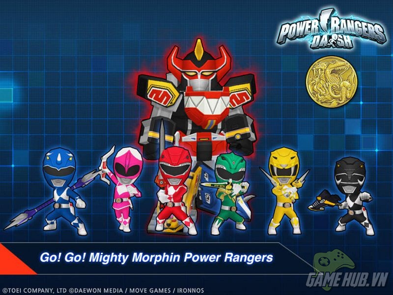 Power Rangers Dash (Asia) - Chạy Đua Cùng 5 Anh Em Siêu Nhân