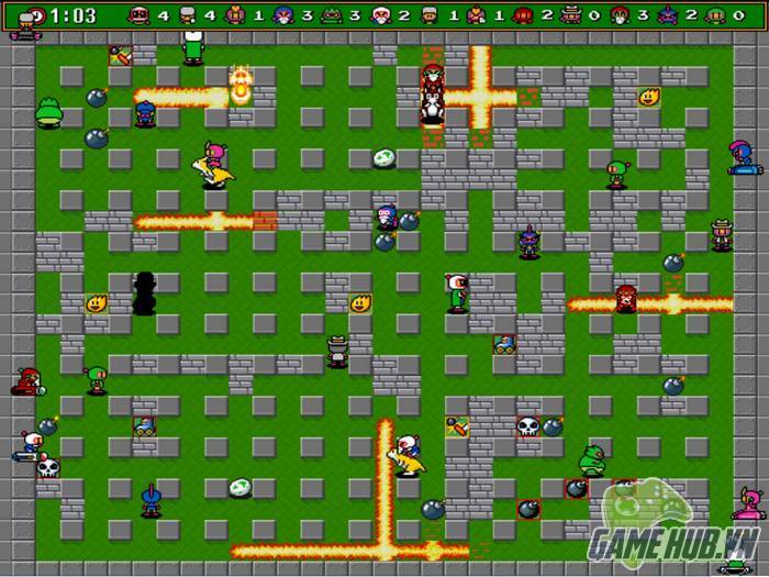 Taisen! Bomberman - Game Đặt Bom Huyền Thoại Tái Xuất Mobile