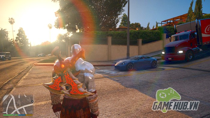 Photo of God of War xuất hiện trong GTA 5 với bản Mod độc của người Việt