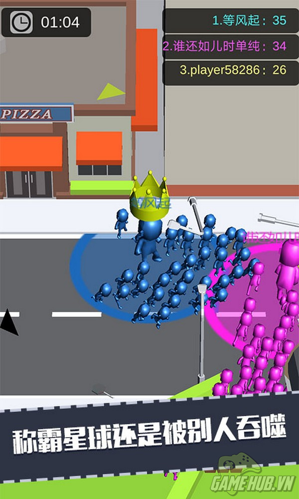 Crowd City game chạy đua đơn giản mà hút người chơi không tưởng
