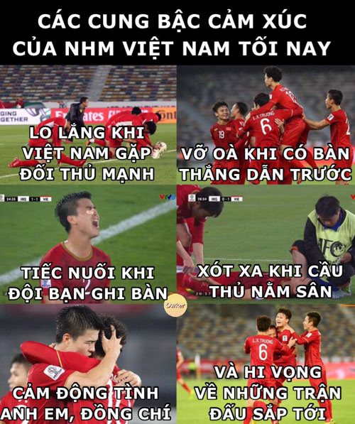 Photo of Cư dân mạng thi nhau chế ảnh tiếp sức cho Đội tuyển Việt Nam sau trận thua với Iraq