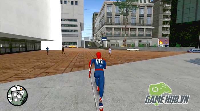 Game thủ độ nguyên Spider-Man vào GTA San Andreas, chơi chẳng kém bản PS4