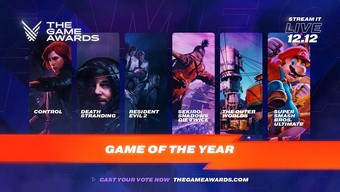 game mobile, game pc/console, the game awards, resident evil 2 remake, death stranding, game esports, sekiro: shadows die twice, control, super smash bros. ultimate, game pc/console 2019, the outer worlds, game mobile 2019, game esports 2019, the game awards 2019, tga, tga 2019, oscar ngành game