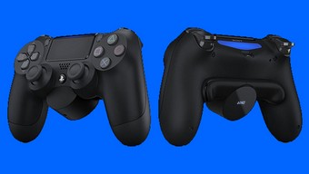 sony, oled, tay cầm, dualshock 4, back button attachment