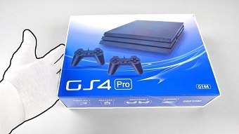 ps4, youtube, youtuber, thiết bị chơi game, ps4 pro, tay cầm chơi game, đạo nhái trung quốc, unbox ps4 pro
