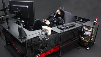 game thủ, giường gaming, bauhutte, lều gaming