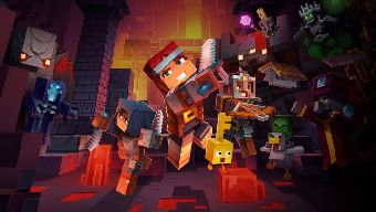 minecraft dungeons, minecraft 2, spin-off, microsoft store windows store, thời điểm phát hành