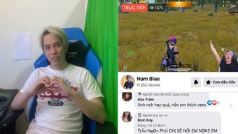 livestream, streamer, pubg, pubg mobile, facebook gaming, nam blue, phan thanh nam, ota network, livestreame game