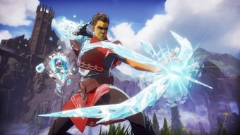 game battle royale, spellbreak, bản cập nhật the gathering storm, team deadthmatch, đấu đội