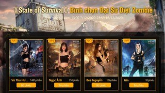 game ios, game android, state of survival, tải state of survival, hướng dẫn state of survival, cộng đồng state of survival, đại sứ diệt zombie