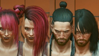 cyberpunk 2077, mod "in-game haircuts", nexusmods, thay đổi ngoại hình nhân vật