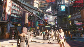 npc, cyberpunk 2077, nexus mods, night city, mod the alternate crowd behavior